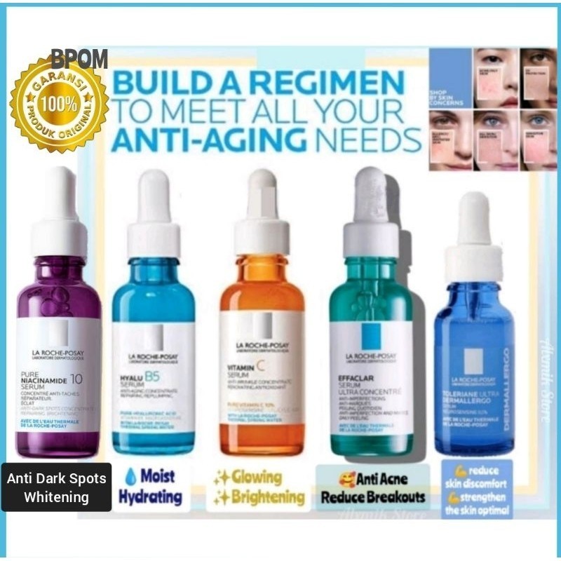 La Roche Posay Serum La Roche Posay Effaclar Salicyclic Acid Serum / La Roche Posay VitaminC10 Serum