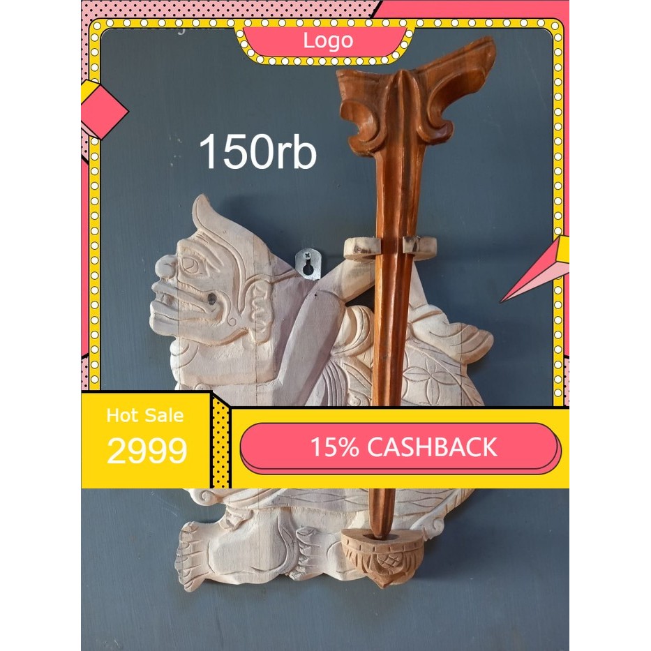 blawong semar darikayu jati mentah termurah isi 1 keris packing aman bk  Surakarta Yogyakarta nagasa