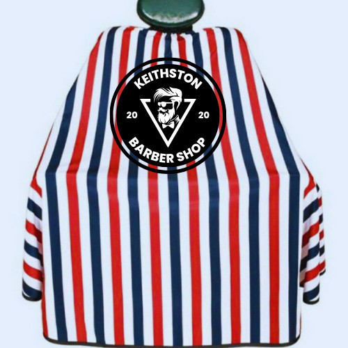 Kastem kain cukur customize kain cukur rambut esuai brand kamu Profesional