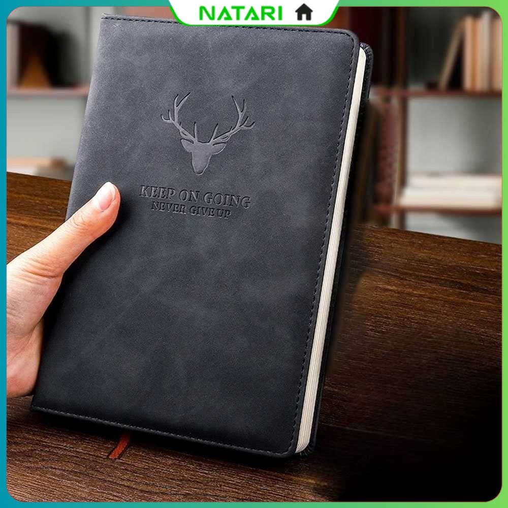 

Toddi Buku Jurnal Leather Notebook Diary 68GSM 200 Halaman Grid - CW-5026
