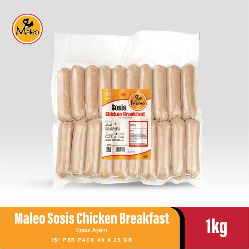 

MALEO CHICKEN BREAKFAST (21/25, 1KG, 40) Per pack