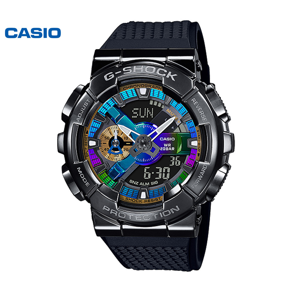 Jam Tangan Pria 2025 NEW Casio GM-110 men's watch series G-SHOCK small steel cannon series genuine b