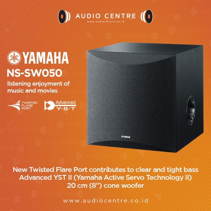 Yamaha NS SW050 subwoofer / audiocenter