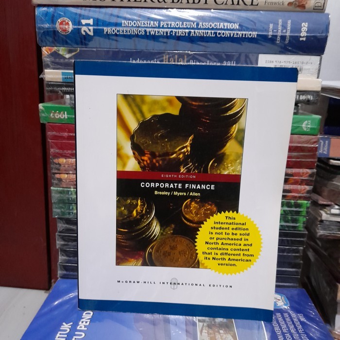 ORI BUKU Import Corporate Finance Eight 8 Edition Brealey Myers Allen