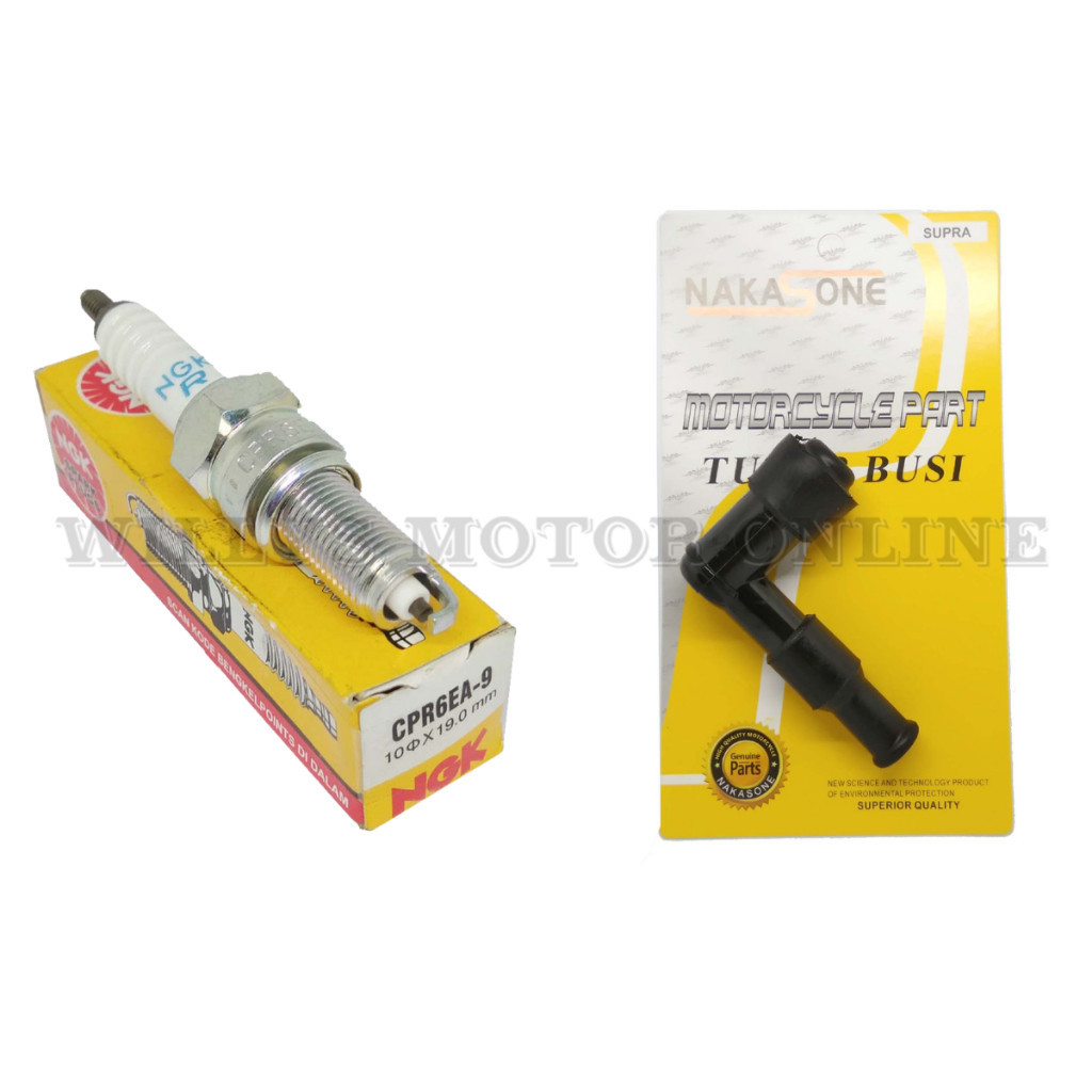 Busi CPR6EA-9 NGK Original / Busi Motor Karisma Supra x 125