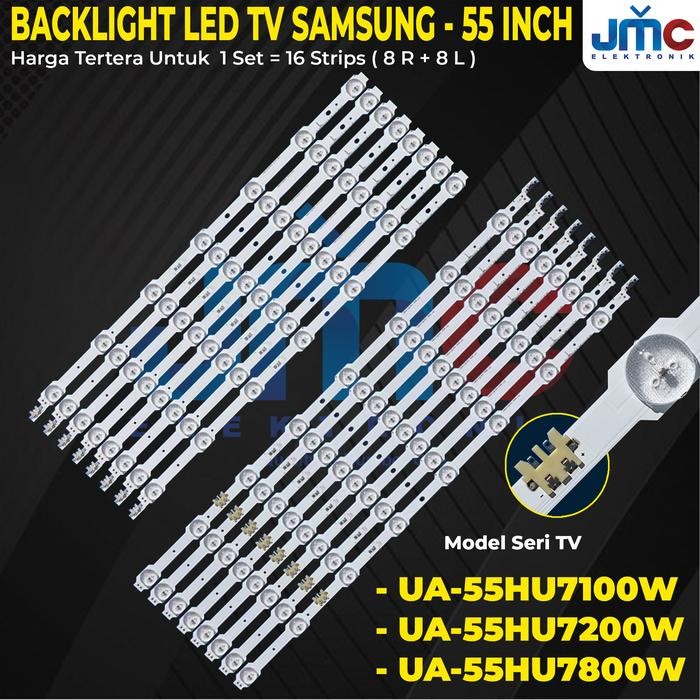 CT99 Backlight Tv For Samsung 55 inch Ua55hu7100 ua55hu7200 ua55hu7800 lampu led tv 55hu7100 55hu720