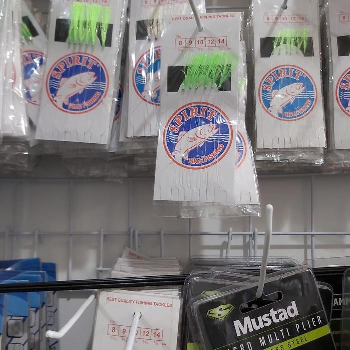 Pancing kotrekan spirit rangkaian set untuk kotrek cari ikan umpan merk spirit