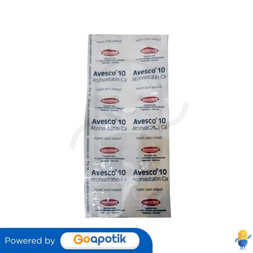 Avesco 10 Mg Strip 10 Kaplet