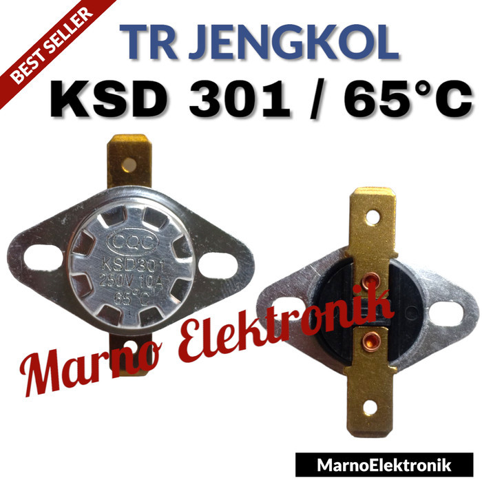 SGA05 TRANSISTOR TR JENGKOL KSD301 65°C 75°C 80°C 85°C 95°C 125°C 150°C ORI - 65DERAJAT
