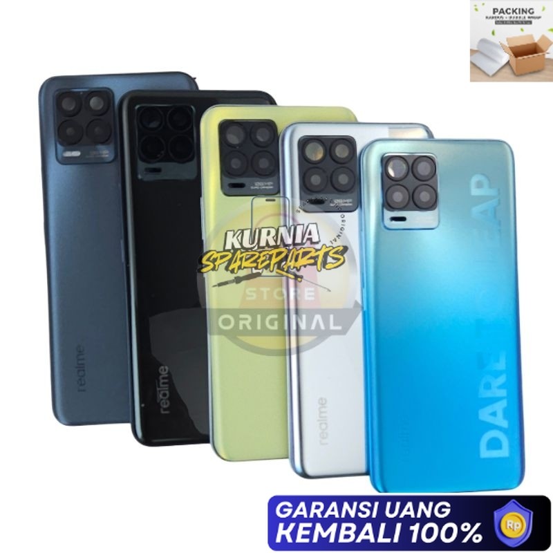 PRODUK BERGARANSI BACK CASING - KESING - HOUSING FOR RELME 8 4G / RELME 8 PRO BACKDOOR FULLSET + BEZ