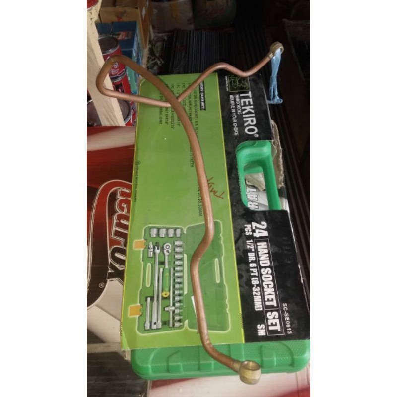 

Lub Oil Pipe Selang Minyak Oli Mesin Diesel Yanmar ts230 Model 2 lobang amplas