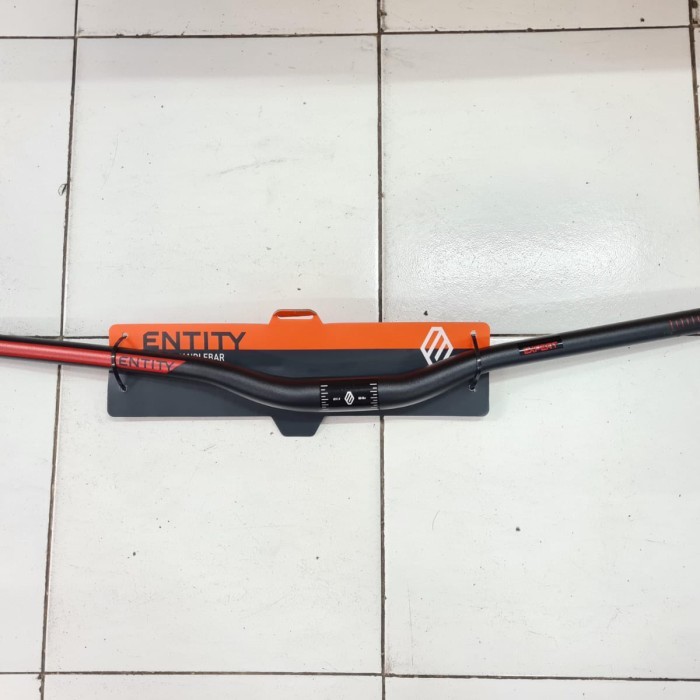 HANDLEBAR/HANDLE BAR/STANG MTB ENTITY EXPERT 31.8mm 31.8/30/6/780 Y22 - Merah, 31.8/30/6/780