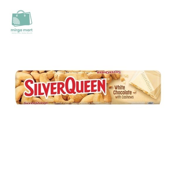 

SILVER QUEEN COKLAT WHITE 55 GR mirga mart