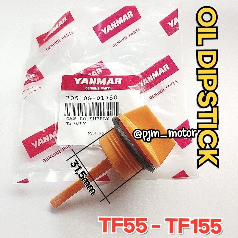 

TF55 Oil dipstick Stik oli tutup oli mesin diesel yanmar Tf65 Tf75 Tf85 Tf105 TF115 Tf135 Tf155 amplas