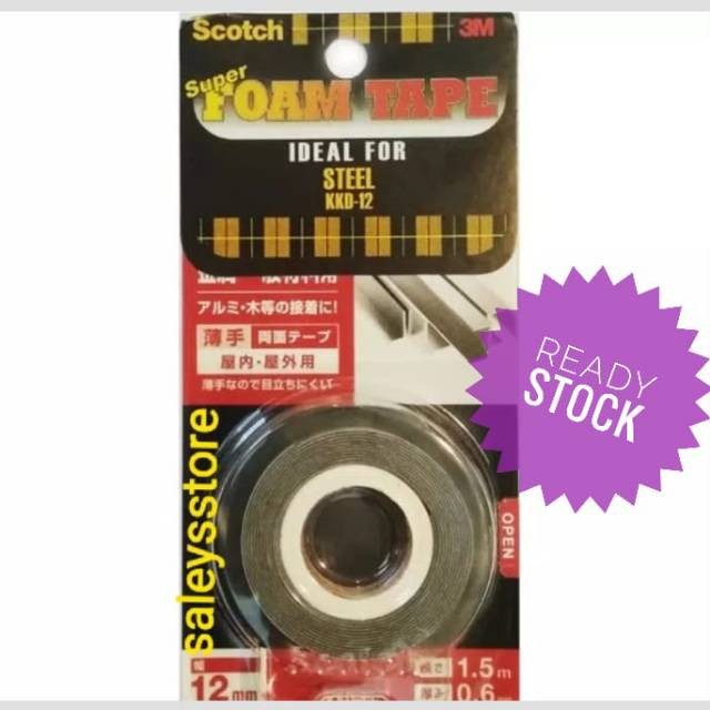 

JAKLUIS_SHOP Double tape - 3M Super Strong for Steel KKD-12