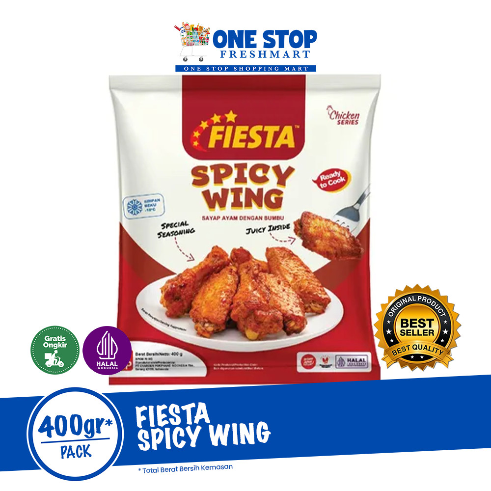 

FIESTA SPICY WING 400GR / FIESTA SPICY WING 400GR