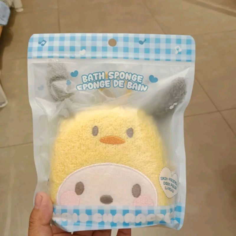 Miniso Sanrio Characters Bath Sponge (Spons Mandi) Peralatan Mandi