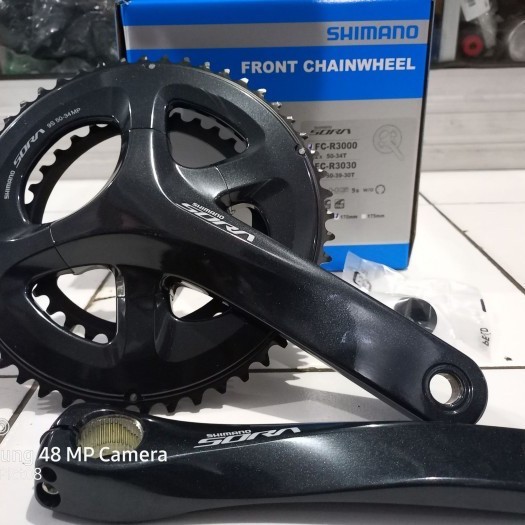 CHAINWHEEL/CRANKSET/CRANK/FC SHIMANO SORA R3000 50/34T - 50/34T