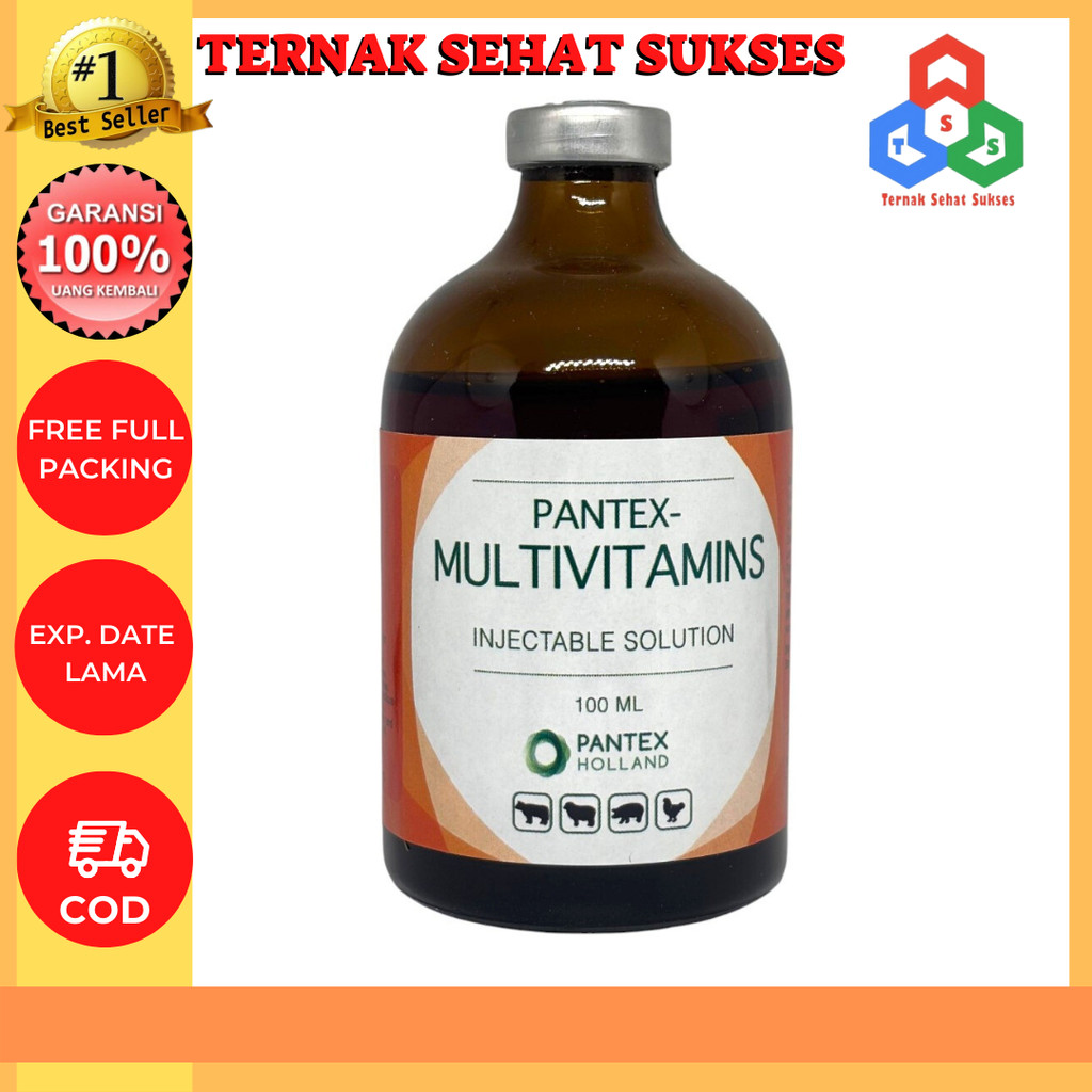 Pantex multivitamin holland injeksi 100 ml TSS1