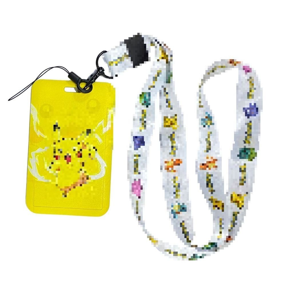 

TTT Name Tag Gantungan Kartu Karakter Kartun Lanyard Akses MRT Busway E-Money Flazz BRIzi Card Holder Karakter Kartun Lanyart Card Holder Id Card