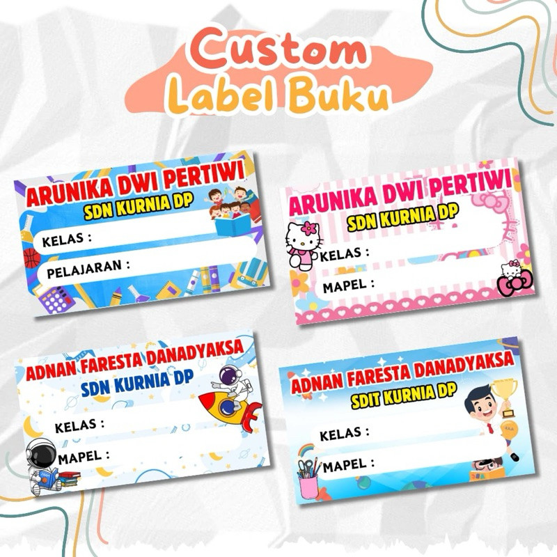 

WORDGIFT Isi 20 Stiker Mapel - Label Buku Pelajaran Sekolah - Stiker Mata Pelajaran Aesthetic Book Label Sticker Stiker Label Nama Buku Pelajaran Sekolah Stiker Nama Buku Tempelan