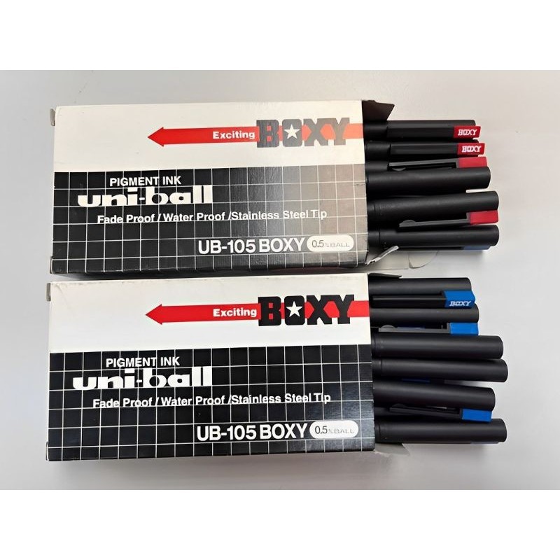 

UNI BALL BOXY UB-105 WATERPROF 0.5MM (1PAK/12PCS)