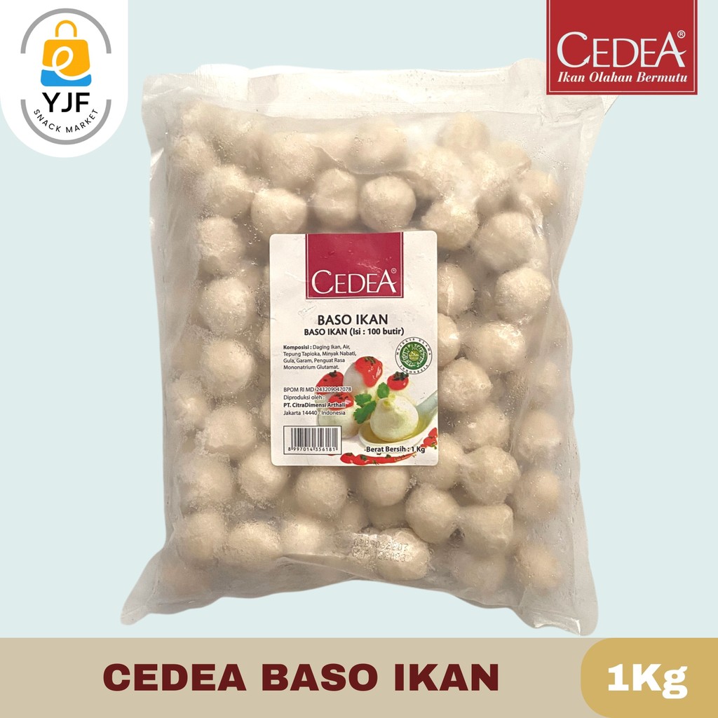 

Cedea Baso Ikan Isi 100pc [1Kg]