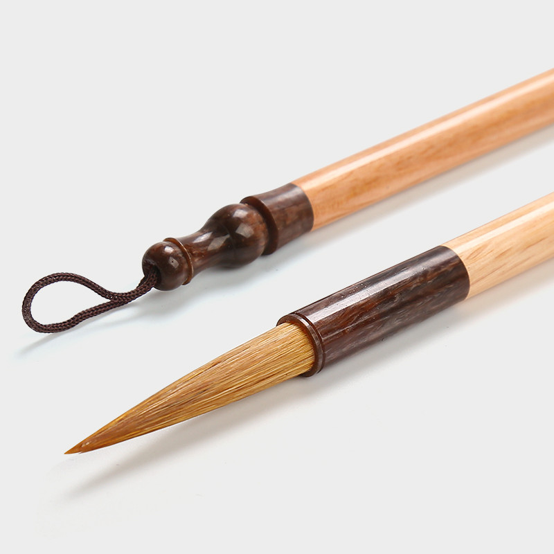 

Weasel Hair Calligraphy Brush Chinese Watercolor Meticulous Painting Hook Line Brush Pen Small Running Cursive Calligraphy Pen