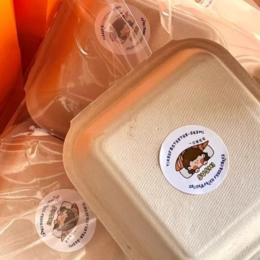 

Kotak Bento Bawa Pulang Wadah Makanan Penutup Sekali Pakai Kotak Kue Bawa Pulang Kertas Pulp Burger Tiramisu Biodegradable