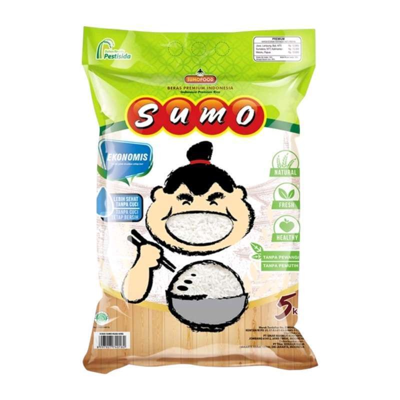 

Sumo Beras Kemasan Hijau 5 Kg