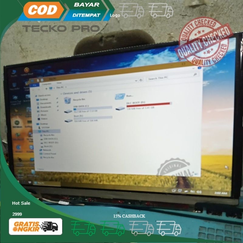 LCD Layar LED Lenovo Thinkpad x220 x220i 12.5 inch 40pin