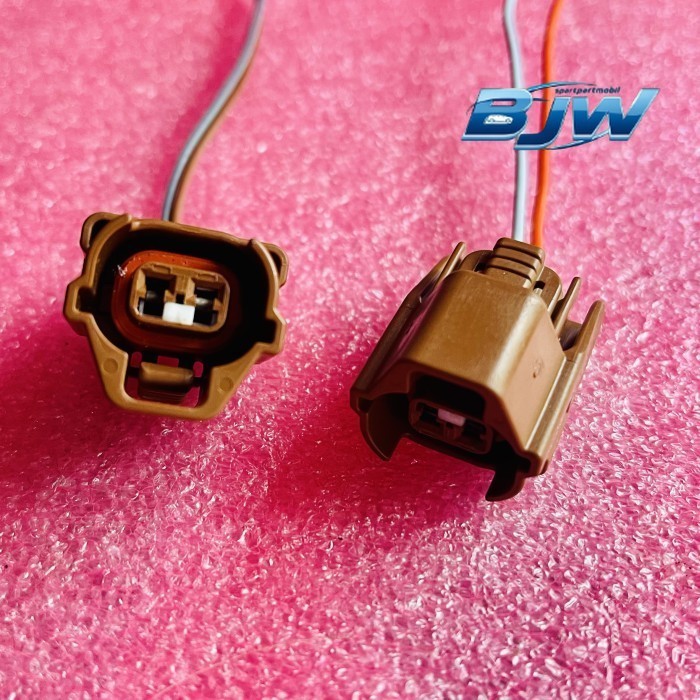 Soket Injektor 2 Pin ( 2 Kabel ) Untuk Mobil Agya Ayla Calya Sigra ( Mesin 1000cc )