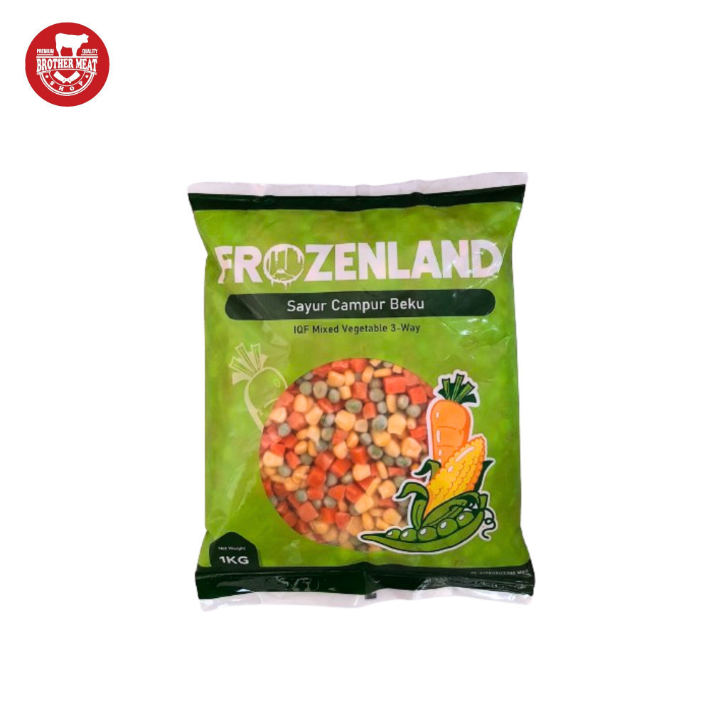 

Frozenland Sayuran Mix Frozen 1kg Sudah Dipotong