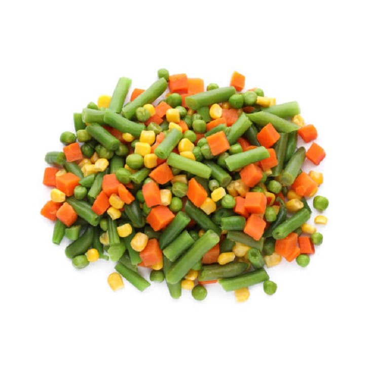 

Mix Vegetable Frozen @1kg - MIN 10kg
