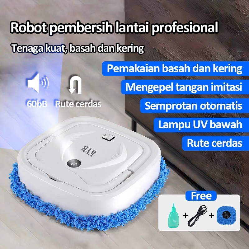 2025 KYB Robot Pembersih Lantai Robot Pel Lantai Pembersih Lantai  Multifungsi Otomatis  Robot Pembe