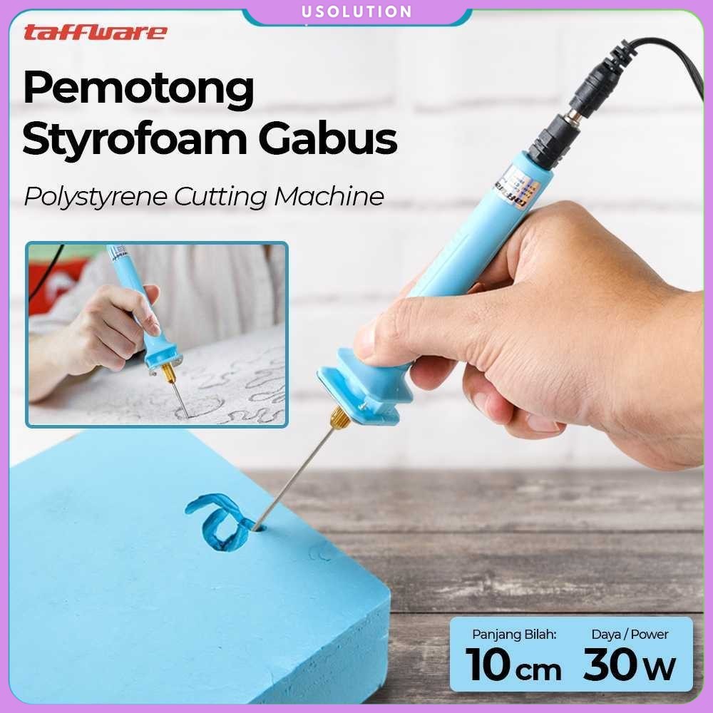 

Taffware Pemotong Styrofoam Gabus Polystyrene Cutting Machine 10cm 30W - CT10
