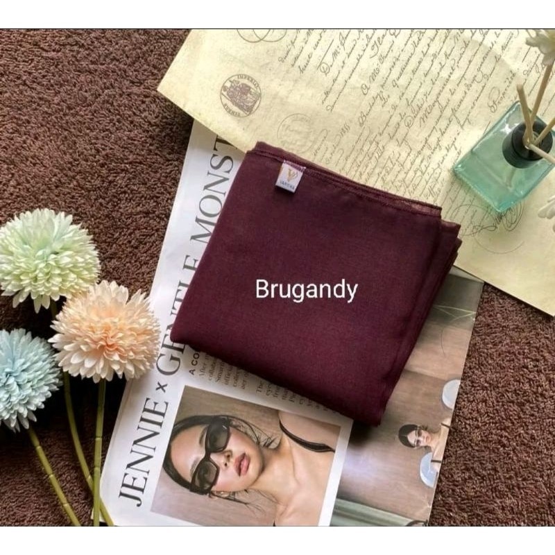 HIJAB SEGIEMPAT PARIS JADUL / PARIS PREMIUM / VARISHA / RED ROSE / AZARA