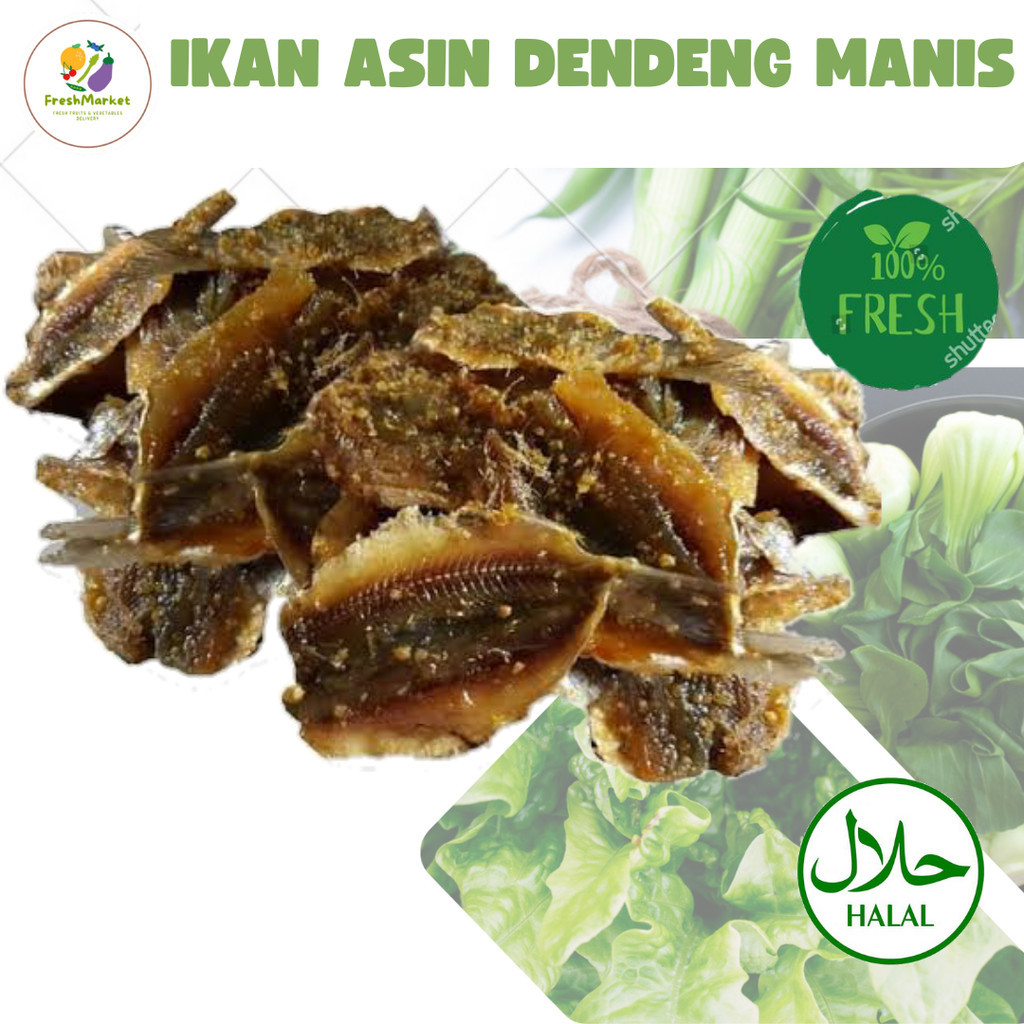 

Ikan Asin DENDENG Manis Sayurinstant