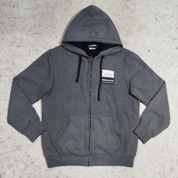 Jaket zipper hoodie HENUS EDWIN