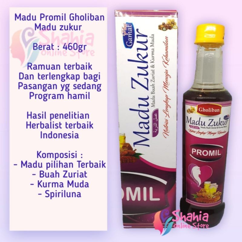 

MADU PROMIL ZUKUR GHOLIBAN 460 GR ( MADU MENYUBUR PRIA DAN WANITA )