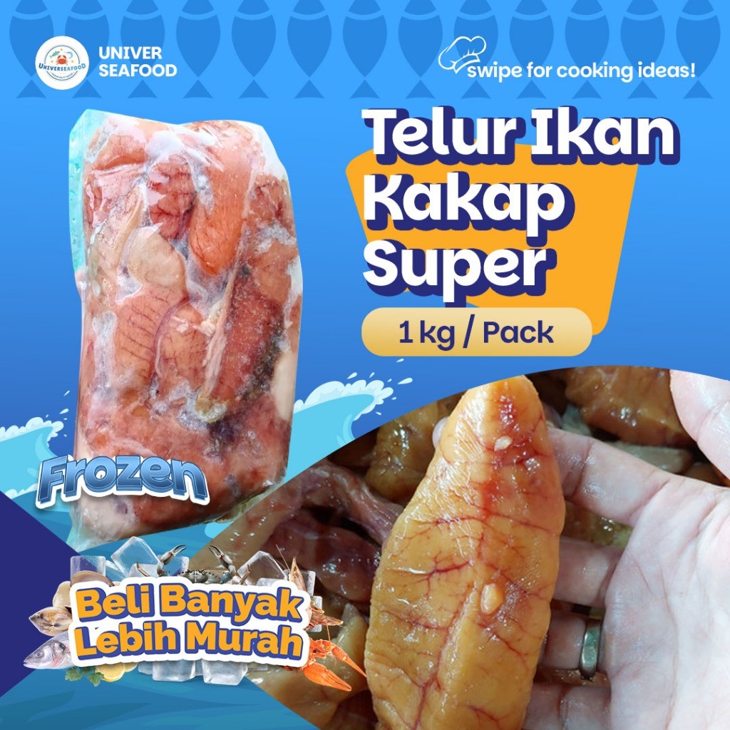 

Telur Ikan Kakap Supreme 1kg