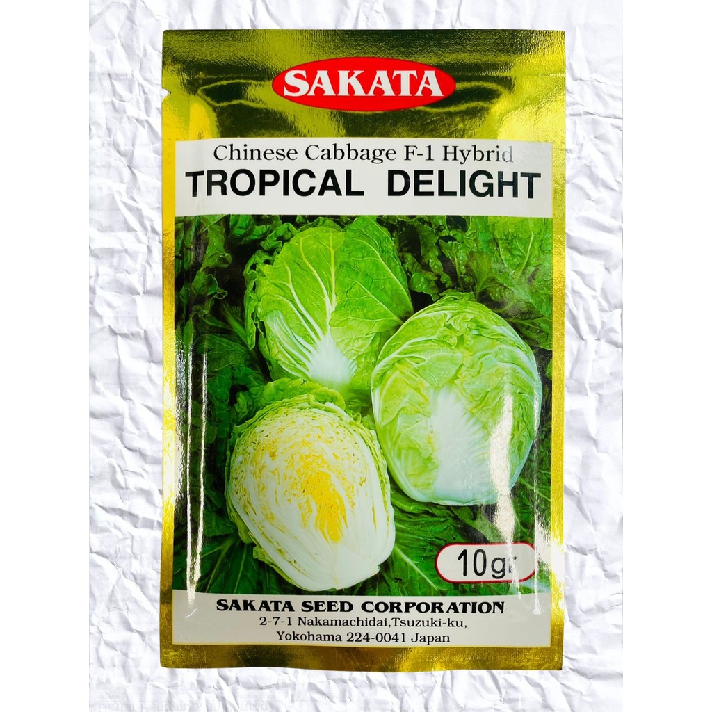 Benih Sawi Putih China F1 TROPICAL DELIGHT isi  10gr dr SAKATA