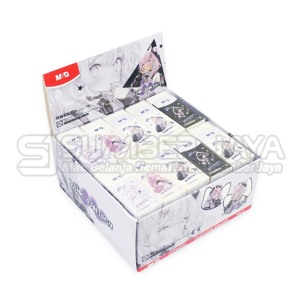 

Penghapus Pensil Dustless Eraser Pink Fantasy Anime M&G AXP963QA