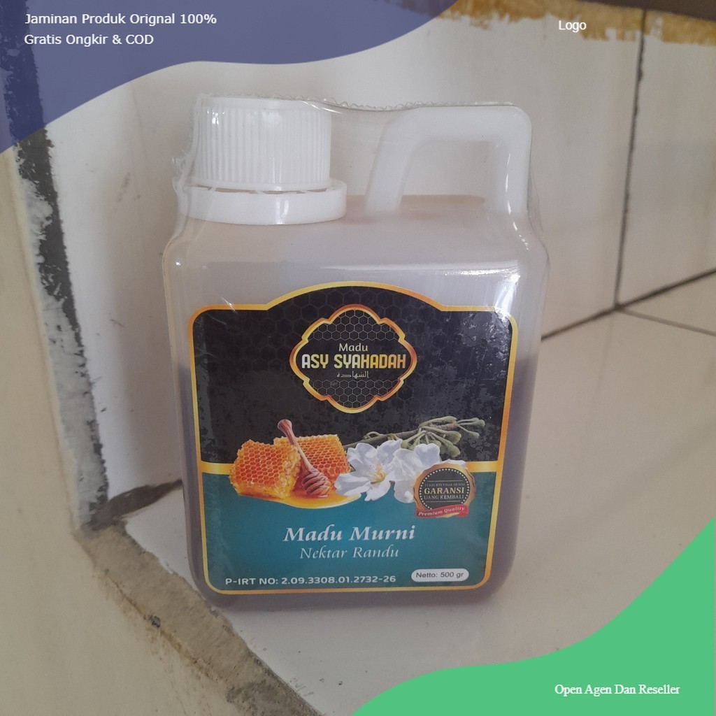 

Madu Asy Syahadah Full Nektar 100% Murni Multiflora Randu Rambutan Kaliandra 100% Ori Tangsel Herbal Hernidin