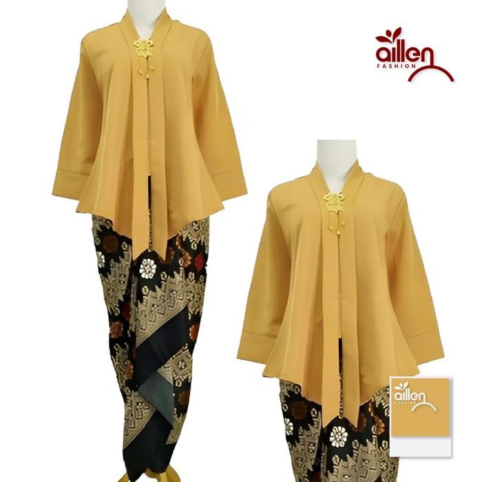 

kebaya modern kutu baru floy setelan - 1, M