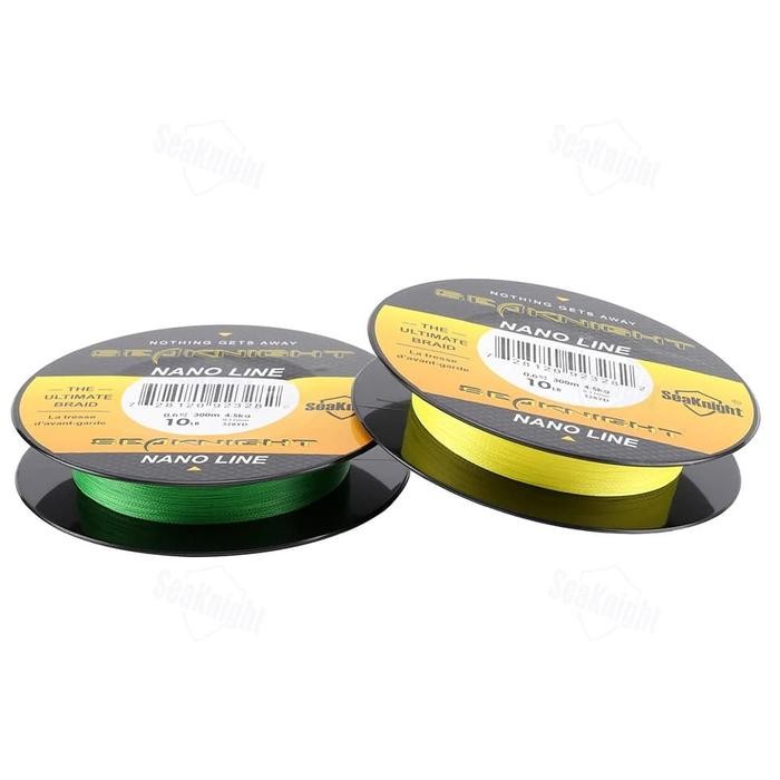 Senar Pancing PE X4 Seaknight Nano line 8lb 10lb micro Ultrali - S