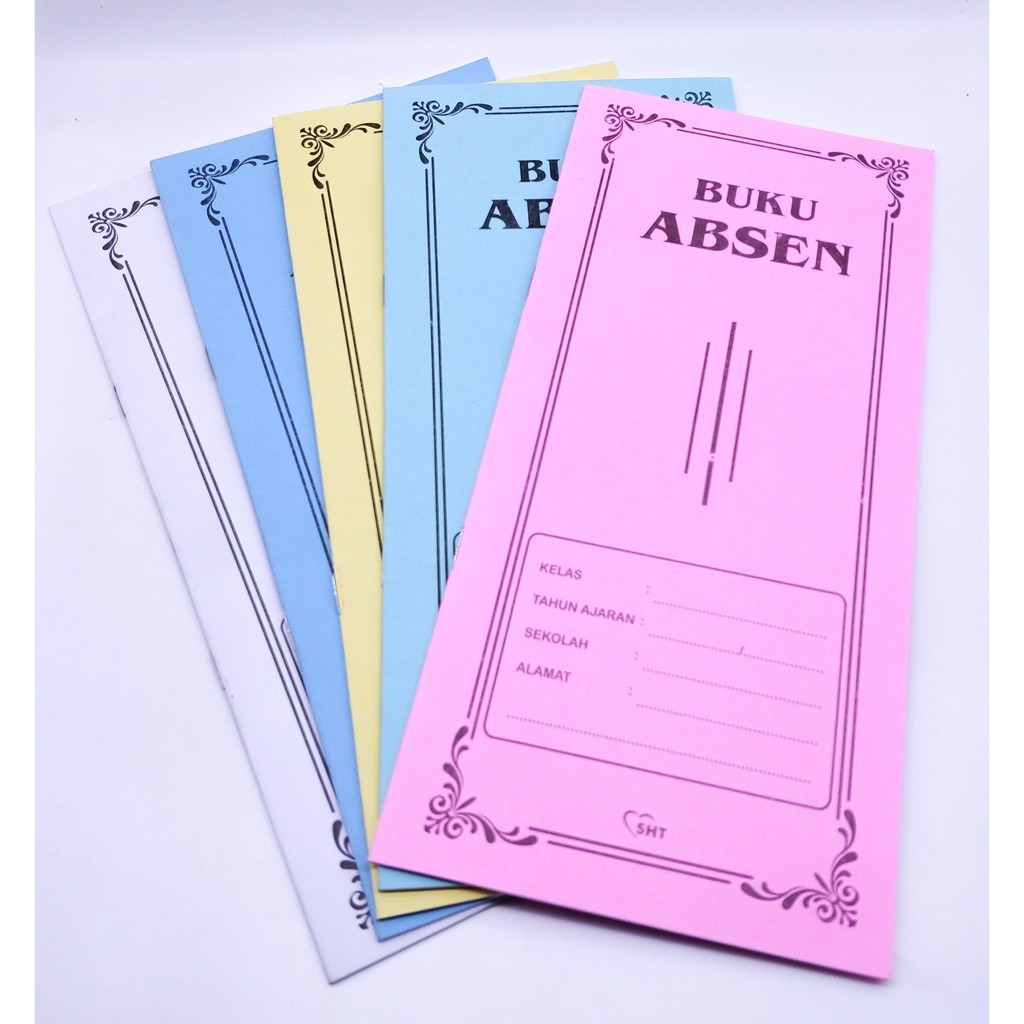 

Buku Absen ISI 10 PCS / Buku Absen Murah