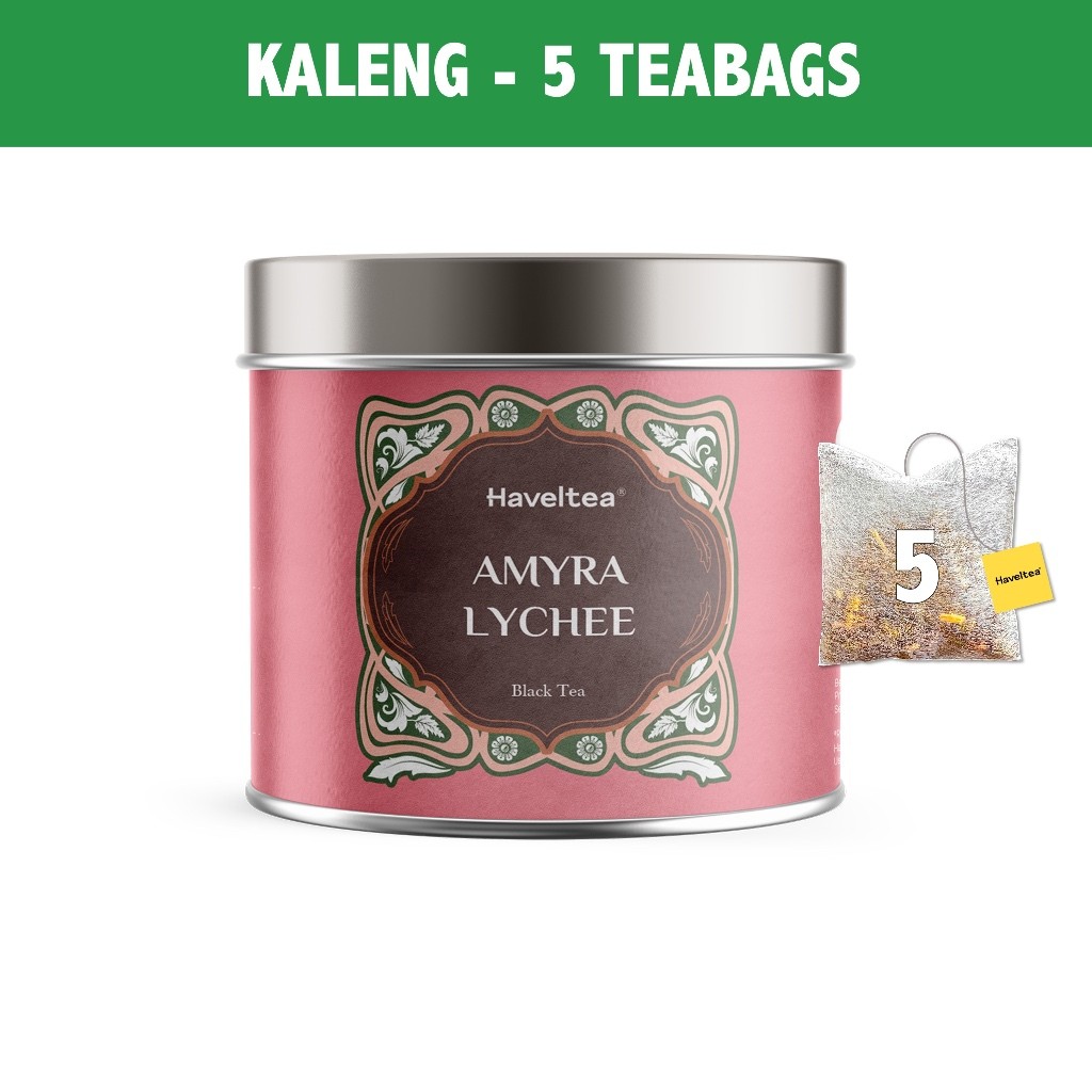 

Haveltea | Premium Fruit Tea | Mini Tin | 5 Tea Bags