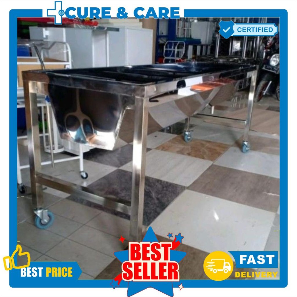 Tempat pemandian jenazah mayat stainless Tempat pemandian mayat stainless Tempat mandi jenazah stain