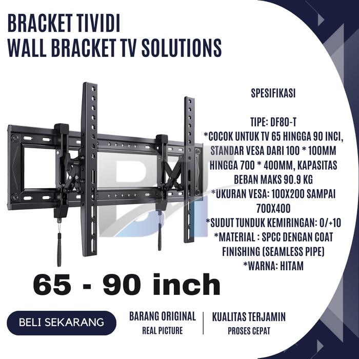 NB DF80T BRACKET DUDUKAN EMMY MOUNT NB DF80-T 60 - 90 INCH ORIGINAL